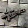 The Brick Show Shop A350 Blast Rifle for LEGO Minifigures, BrickArms