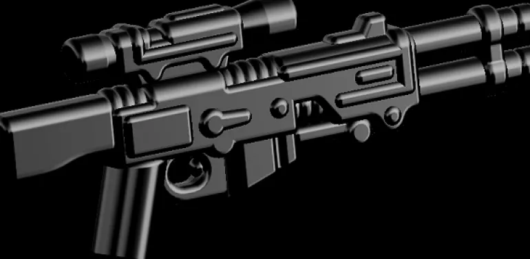 The Brick Show Shop A350 Blast Rifle for LEGO Minifigures, BrickArms