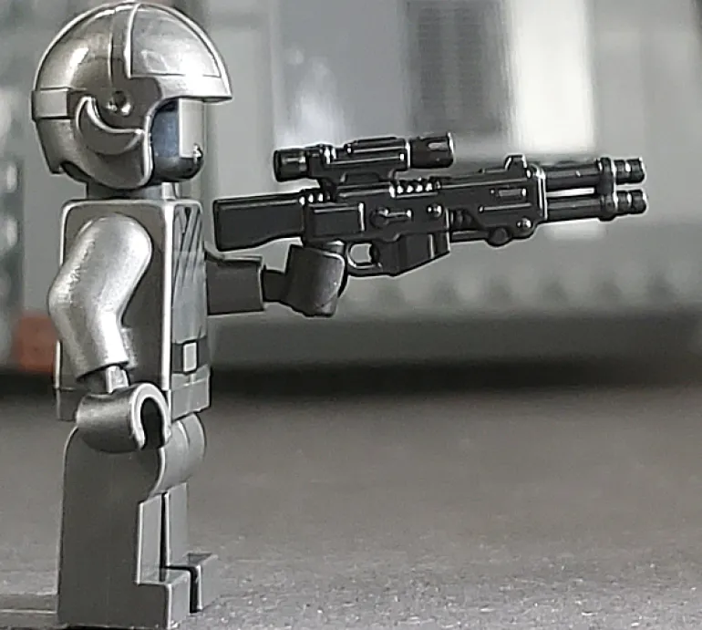 The Brick Show Shop A350 Blast Rifle for LEGO Minifigures, BrickArms
