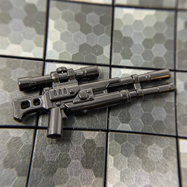 The Brick Show Shop A360 Sniper Blaster for LEGO Minifigures, BrickArms