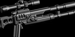 The Brick Show Shop A360 Sniper Blaster for LEGO Minifigures, BrickArms