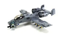 The Brick Show Shop A-10 Warthog Thunderbolt Expert Air Force - Custom LEGO Military Set