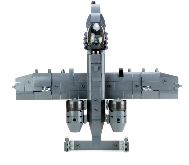 The Brick Show Shop A-10 Warthog Thunderbolt Expert Air Force - Custom LEGO Military Set