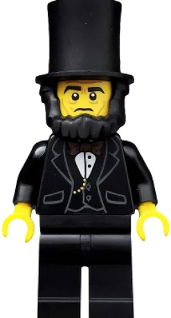 The Brick Show Shop Abraham Lincoln - LEGO Movie Collectible Minifigure (2014)