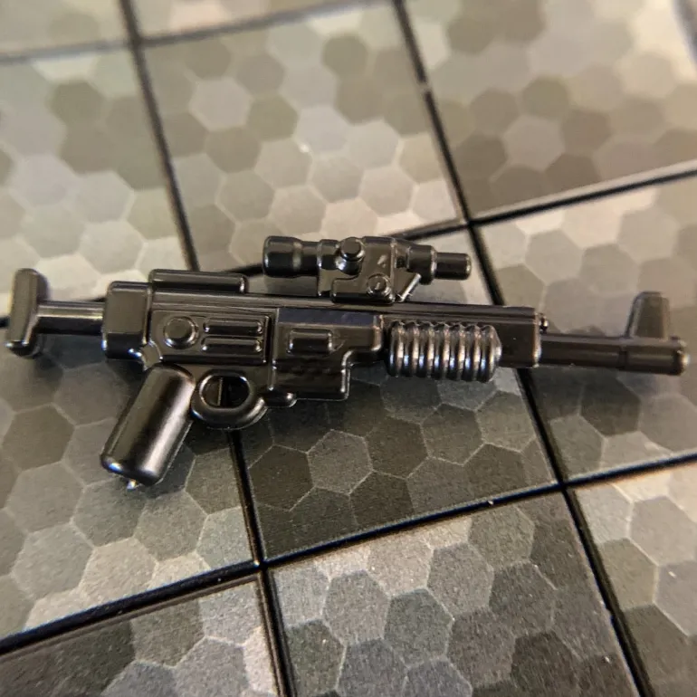 The Brick Show Shop A-280C Blast Rifle for LEGO Minifigures, BrickArms