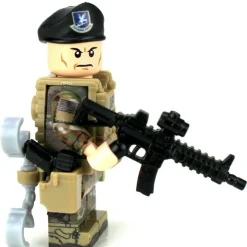 The Brick Show Shop Air Force Security Forces Airmen OCP Minifig made using LEGO bricks