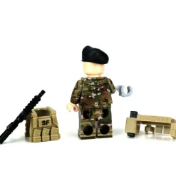The Brick Show Shop Air Force Security Forces Airmen OCP Minifig made using LEGO bricks