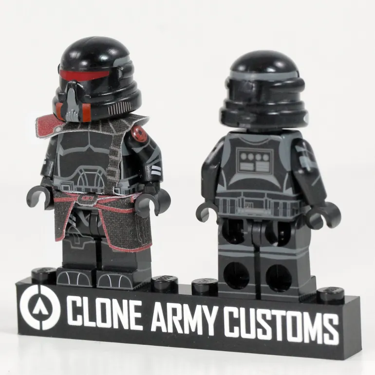 The Brick Show Shop Airborne Purge Commander Star Wars Minifig - Clone Army Customs (CAC)