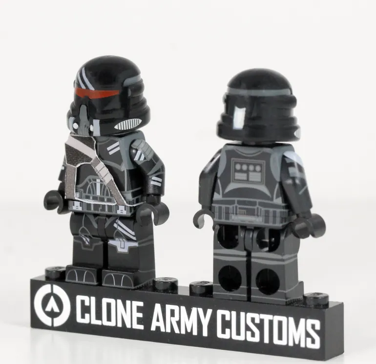 The Brick Show Shop Airborne Shadow Trooper Star Wars Minifig - Clone Army Customs (CAC)