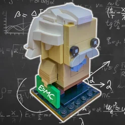 The Brick Show Shop Albert Einstein - B3 Customs® Building Set