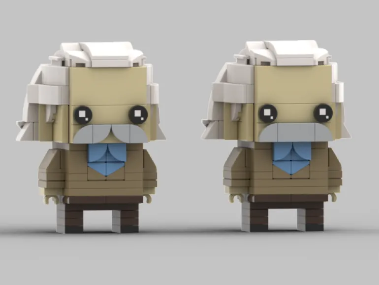 The Brick Show Shop Albert Einstein - B3 Customs® Building Set