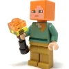 The Brick Show Shop Alex (Gold Legs, Torch) - LEGO Minecraft Minifigure (2017)