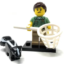The Brick Show Shop Animal Control (w/ Skunk) - LEGO Series 15 Collectible Minifigure (201