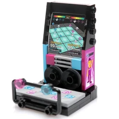 The Brick Show Shop Arcade Dance Machine Minifig Building Set made using LEGO parts - B3 C