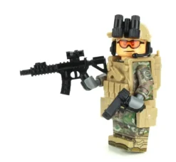 The Brick Show Shop Army OCP 82nd Airborne Custom Military Minifig made using LEGO parts