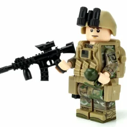The Brick Show Shop Army OCP 101st Airborne - Custom LEGO Military Minifigure