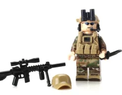 The Brick Show Shop Army Special Forces Sniper OCP - Custom LEGO Military Minifig