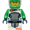 The Brick Show Shop Astronaut (Male, Green Suit, Space Lab) - LEGO City Minifigure (2024)
