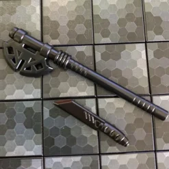 The Brick Show Shop Axe & Knife, Dark Warrior Pack - BrickArms