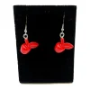 The Brick Show Shop B3 Customs® Apple Earrings made from LEGO Bricks