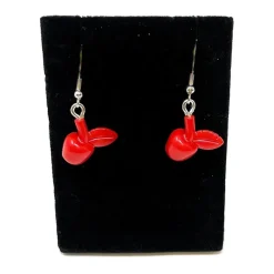 The Brick Show Shop B3 Customs® Apple Earrings made from LEGO Bricks