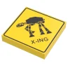 The Brick Show Shop B3 Customs® AT-AT Xing Sign using LEGO bricks
