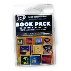 The Brick Show Shop B3 Customs Classic Books Pack (Series 2) made using LEGO parts