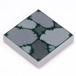 The Brick Show Shop B3 Customs® Cobblestone Tile Part Pack (20 Tiles) - made with LEGO bricks