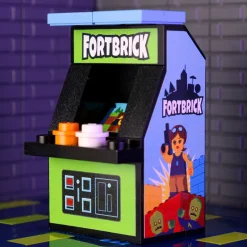 The Brick Show Shop B3 Customs® Fortbrick Arcade Machine made from LEGO, Fortnite