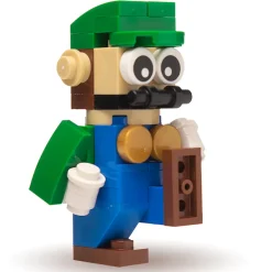 The Brick Show Shop B3 Customs® Green Plumber Building Figure
