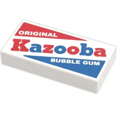 The Brick Show Shop B3 Customs® Kazooba Minifig Bubble Gum using LEGO bricks