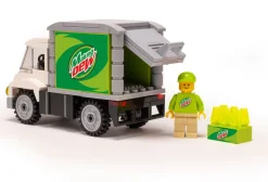 The Brick Show Shop B3 Customs Making Dew Soda Delivery Truck with Minifigure