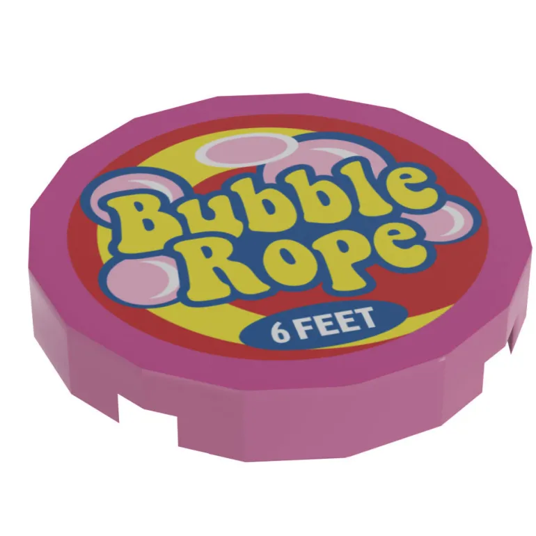 The Brick Show Shop B3 Customs® Minifig Bubble Rope using LEGO bricks