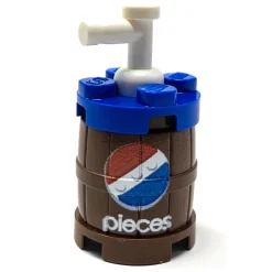 The Brick Show Shop B3 Customs® Pieces Soda Barrel Keg w/ Tap