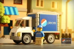 The Brick Show Shop B3 Customs Pieces Soda Delivery Truck with Minifigure