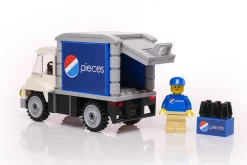 The Brick Show Shop B3 Customs Pieces Soda Delivery Truck with Minifigure