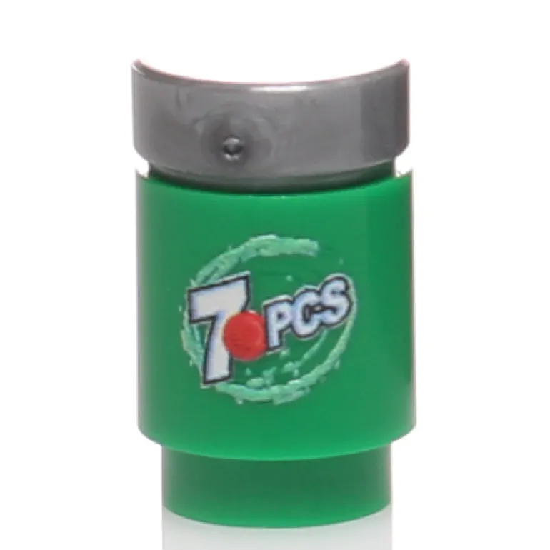 The Brick Show Shop B3 Customs® Printed 7 Pieces Soda Can made using real LEGO