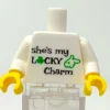 The Brick Show Shop B3 Customs® Printed She's My Lucky Charm St. Patrick's Day Minifig Tor