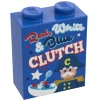 The Brick Show Shop B3 Customs® Red, White & Blue Capt. Clutch Cereal (1 x 2 x 2 Brick)