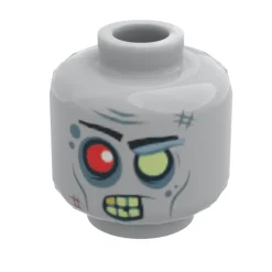 The Brick Show Shop B3 Customs® Zombie #3 Minifig Head