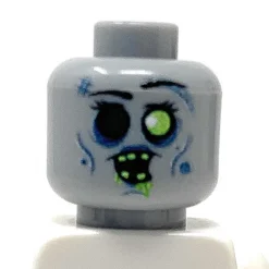 The Brick Show Shop B3 Customs® Zombie #1 Minifig Head