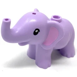 The Brick Show Shop Baby Elephant (Lavender) - Official LEGO® Part
