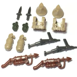 The Brick Show Shop Bandito Brick Warriors Minifigure Pack - LEGO Compatible