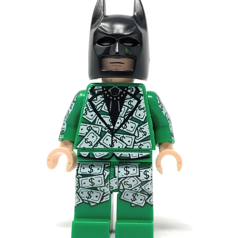 The Brick Show Shop Batman (Dollar Bill Tuxedo) - LEGO Batman Movie DC Comics Minifigure (