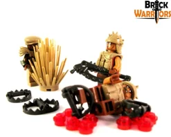The Brick Show Shop Bear Trap Brick Warriors - LEGO Compatible
