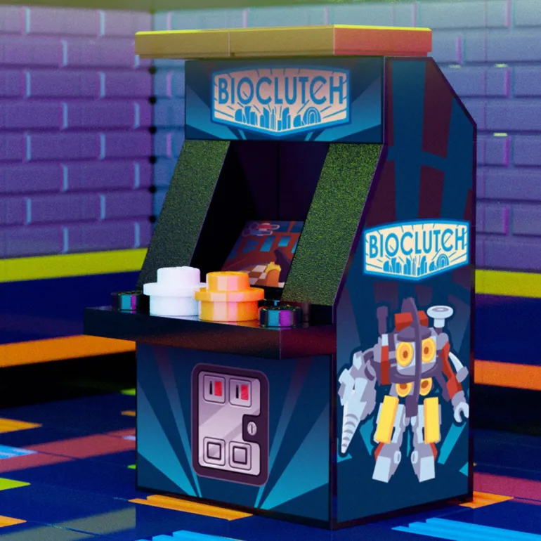 The Brick Show Shop BioClutch - Custom Arcade Machine