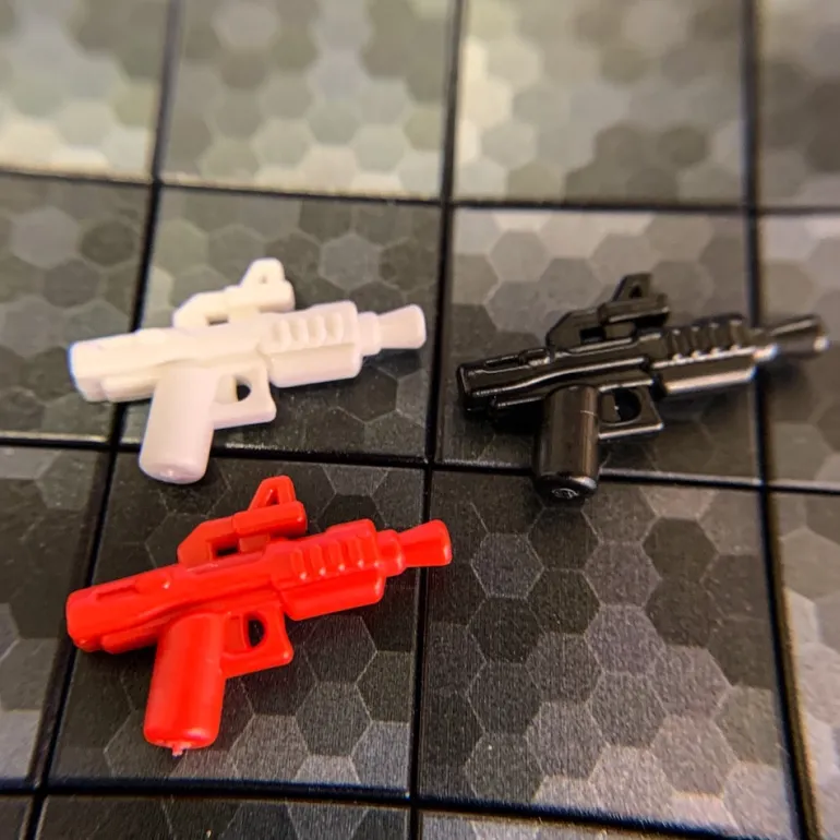 The Brick Show Shop Blaster Pistol, Trooper Gear for LEGO Minifigures - BrickArms