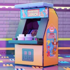 The Brick Show Shop Blockey Kong Jr. - Custom Arcade Machine made using LEGO parts