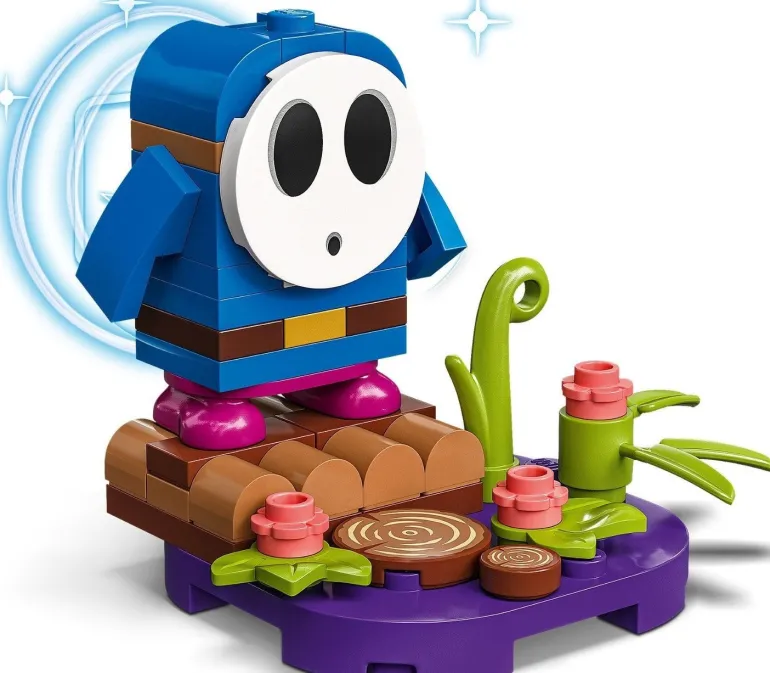 The Brick Show Shop Blue Shy Guy (Series 5) - LEGO 71410 Super Mario Character Minifigure