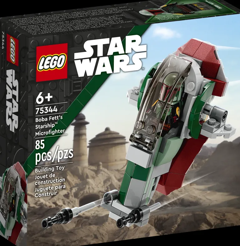 The Brick Show Shop Boba Fett's Starship Microfighter - LEGO Star Wars Set (75344)